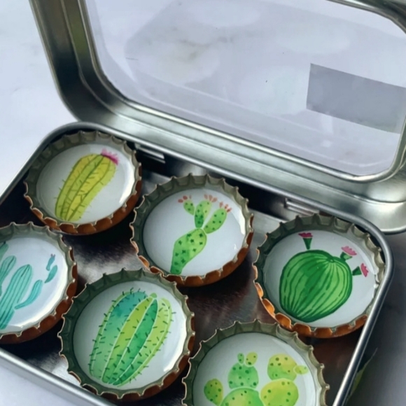 Cactus Magnet Set - Picture 2 of 3